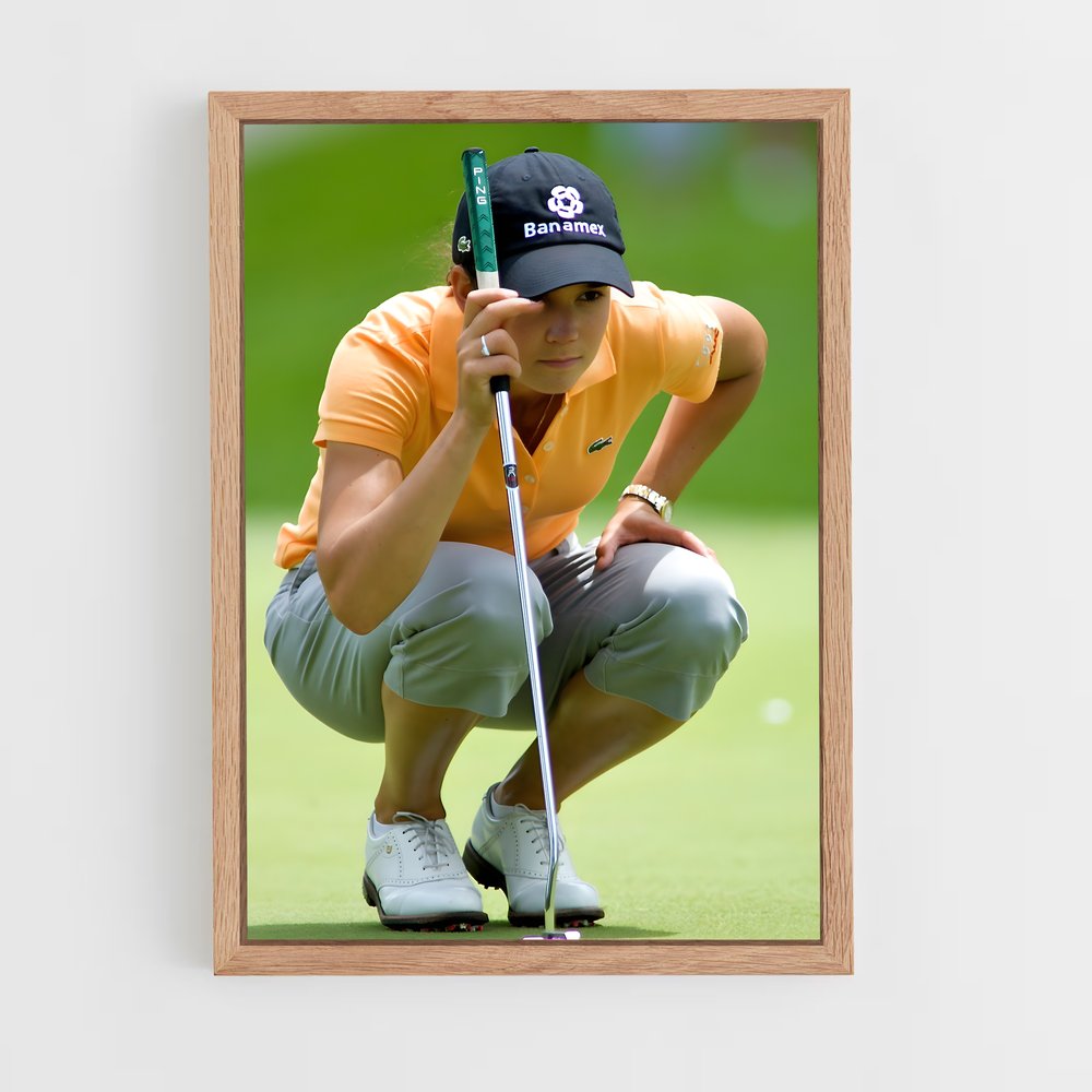 Poster Swing de Lorena – affiche Golf (vue 4)
